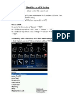 Blackberry Apn Setting: (Only Use For 3G Connection)