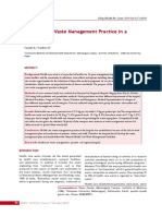 Health Care Waste Management Practice in A Hospital