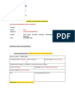 Modelo Informe Psicopedagógico Desarrollado, Taller 1 2020