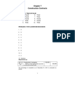 Chapter 7 Construction Contracts