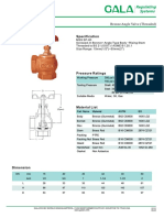 9gala - 6400 - Bronze Angle Valve