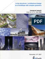 Digital (R) Evolution in The Structural Architectural Design and Execution of Buildings With Complex Geometry - MF