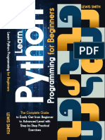 Learn Python Programming For Beginners B08X4CXRRP