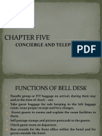 CHAPTER FIVE fRONT OFFICE