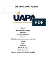 Seminario de Turismo Tarea 5