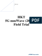 HKT 5G Mmwave (28Ghz) Field Trial