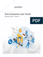 Bria Enterprise For Windows and Mac User Guide Rev 6.1.0