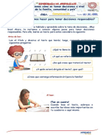 Semana 2-Dia 1-C-Qué Podemos Hacer para Tomar Decisiones Responsables