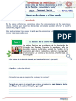 Semana 1-Dia 2-PS-2 Nuestras Decisiones y El Bien Común (Autoguardado)