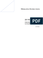 Perating Nstructions: Engine-Dependent PTO For ZF-Ecosplit 16 S 151 and 16 S 221 Transmissions