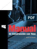 Manual de Construccion de Yeso