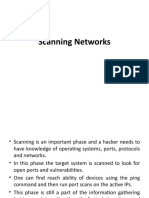 Scanning Networks