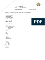 Time Zones 2 Units 7-9 (Midterm) (5843)