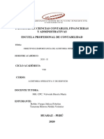 Auditoría Externa e Interna Trabajo de If