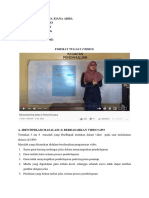 MENGANALISIS VIDEO GPO Pemantapan Kemampuan Profesional