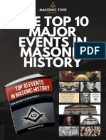 The Top 10 Major Events in Masonic History: Presents..