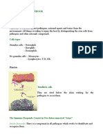 Immnunology Notebook Chapter One: Innate Immunity