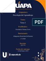 Psicología Del Aprendizaje Tarea 1