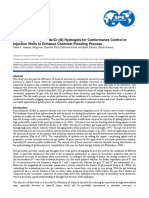 SPE 168069 Study of Polyacrylamide/Cr (III) Hydrogels For Conformance Control in Injection Wells To Enhance Chemical Flooding Process