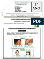 ROTEIRO DE ATIVIDADES-19.04 A 30.04 - 1º ANO