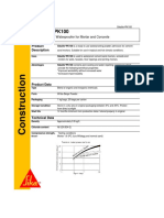 Sikalite®PK100: Powder Intergral Waterproofer For Mortar and Concrete