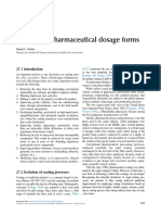 Coating of Pharmaceutical Dosage Forms: (1922) Kremers and Urdang (1940) Anon, 1920