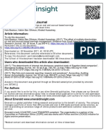 Accounting Research Journal: Article Information