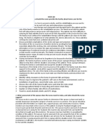 Arcega, Romar Rico H. Bsn-Iii NCM 116 1. What Educational Topics Should The Nurse Provide The Family About Home Care For The Patient After Stroke?