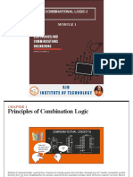 Combinational Logic-1: SJB Institute of Technology