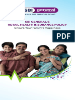 Sbi General'S Retail Health Insurance Policy: Ensure Your Family's Happiness