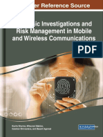 Forensic Investigations and Risk Management in Mobile and Wireless Communications