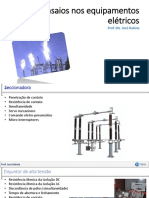 Curso de Subestação Aula 06 Ensaios Nos Equipamentos