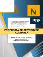 Propuesta de Servicios Auditoria