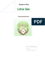 Business Plan Lotus Spa 1