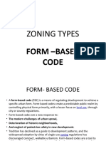 Zoning Types: Form - Based Code