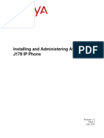 Avaya J169 J179 IP Phone Installing and Administrating - R1.5 - v2