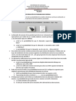 Taller 5 Distribucion de Probabilidad Normal