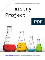 Evaporation Rate of Different Liquids - Class 12 Chemistry Investigatory Project Free PDF Down..