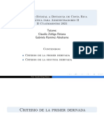 Repaso Derivadas y Optimización