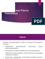 Pemeriksaan Pasca Peledakan