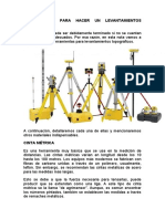 Herramientas para La Topografia