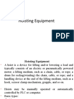 Hoisting Equipment