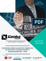 B. II Edición - Programa Especializado en Formación de Gestores, Coordinadores y Modeladores BIM - LEAN