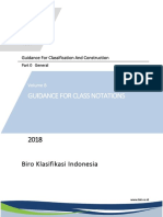 (Vol B), 2018 Guidance For Class Notations, 2018