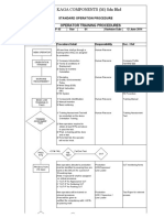 Kaga Components (M) SDN BHD: Operator Training Procedures