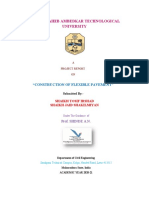 A Project Report On Flexible Pavement