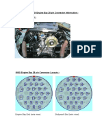 Mexican Beetle 1600i Engine Bay 28 Pin Connector Information:-Connector Location