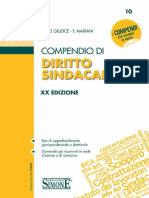 Compendio Di Diritto Sindacale - 2018 by F. Mariani Federico Del Giudice (Mar