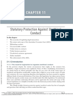 Statutory Protection Against Unethical Conduct: Chapter 11