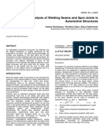 Fatigue Analysis of Welding Seams and Spot Joints in Automotive Structures